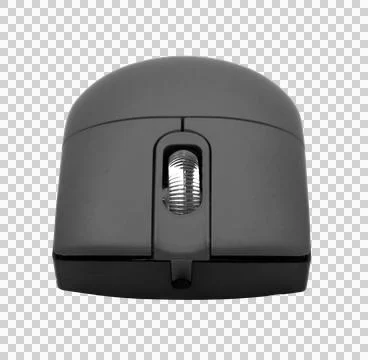 Mouse computer on transparent background png file Stock Photos