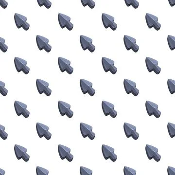 Mouse cursor arrows forming a seamless pattern background Stock Illustration