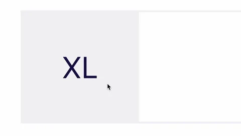 Mouse Cursor Choosing Clothing Size Drop-down List (S,M,L,XL). Stock Footage 221224288