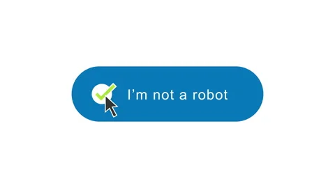 Mouse Cursor Clicking "I'm not a robot" 4k motion video Видео 139208248