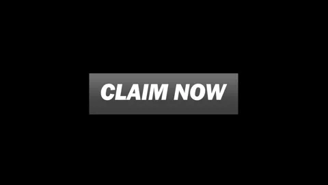 Mouse cursor clicks a claim now button on a digital screen for engagement Stock Footage 337469891