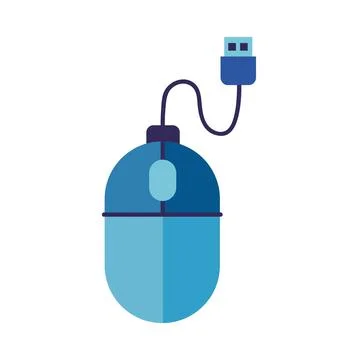 Mouse cursor hardware Stockillustratie