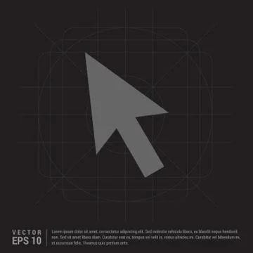Mouse cursor icon 스톡 일러스트
