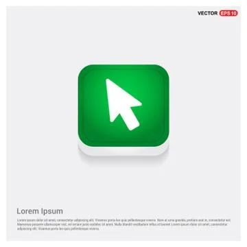 Mouse cursor icon Illustrazione stock