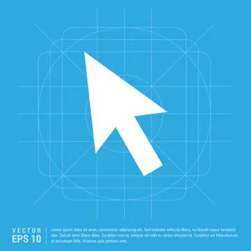 Mouse cursor icon Stock Illustration