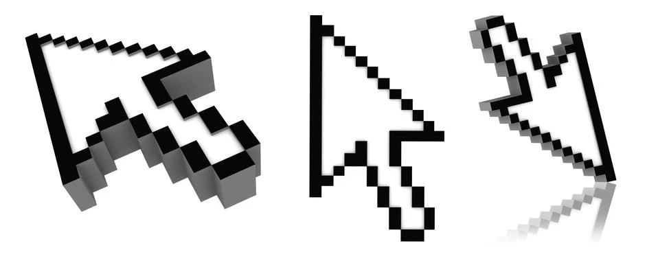 Mouse cursor Stock Illustration