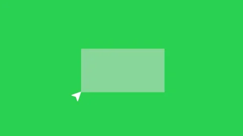 Mouse cursor pointer selection rectangle box animation Stock-Footage 333687336