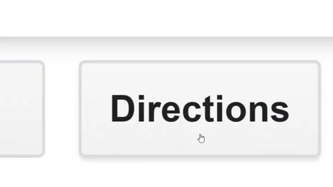 Mouse Cursor Slides Over And Clicks Directions. Device Screen View Vídeos de archivo 151799234