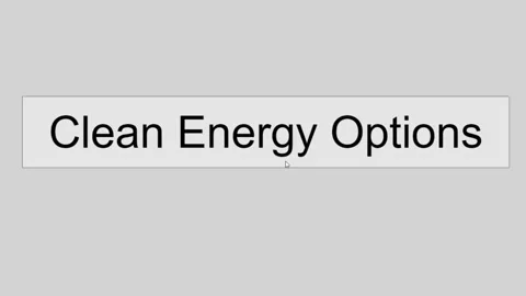 Mouse Cursor Slides Over And Clicks Clean Energy Options on Web Page. 스톡 동영상 152045139