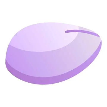 Mouse equipment icon, isometric style Stock Illustration