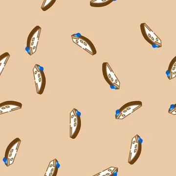 Mouse extra buttons gaming pc isometric icon seamless pattern Stock Illustration