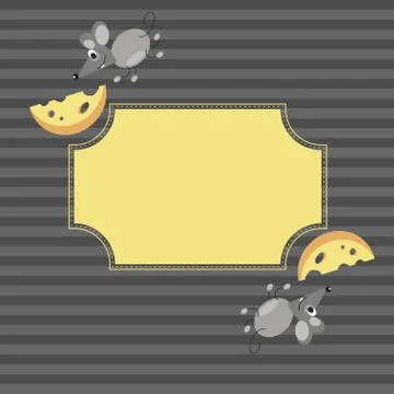 Mouse frame Stock Illustration