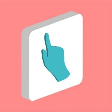 Mouse Hand computer symbol Stock Illustration