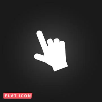 Mouse hand cursor vector illustration Stock Illustration