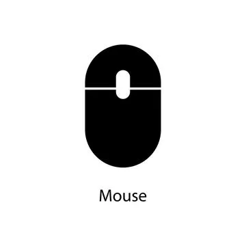 Mouse icon. Element of minimalistic icon for mobile concept and web apps. Signs 스톡 일러스트