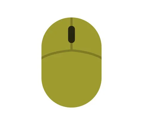 Mouse icon illustrated in vector on white background Stockillustratie