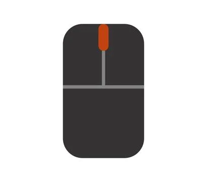 Mouse icon illustrated in vector on white background Stockillustratie