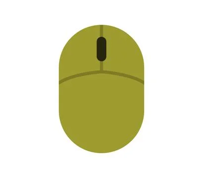Mouse icon illustrated in vector on white background イラスト素材