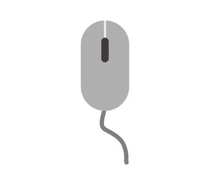 Mouse icon illustrated in vector on white background Stockillustratie