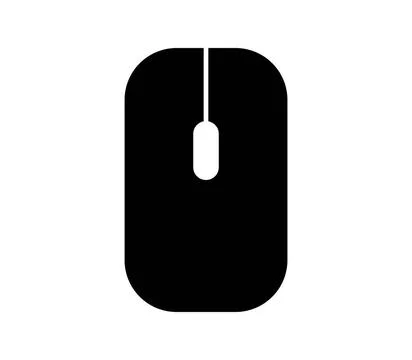 Mouse icon illustrated in vector on white background mouse icon illustrate... Stock Photos