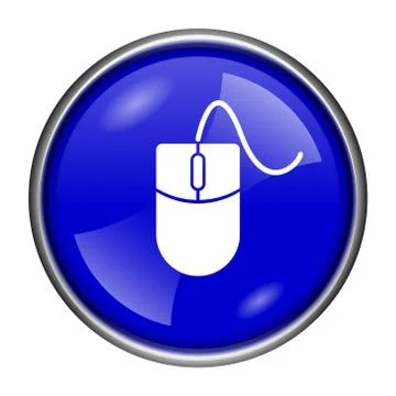 Mouse  icon Illustrazione stock