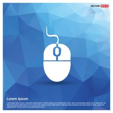 Mouse Icon Illustrazione stock