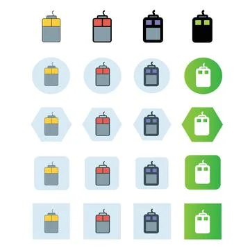 Mouse icon Stock Illustration