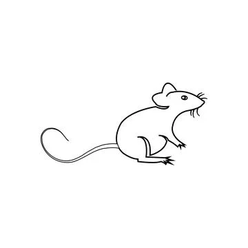 Mouse icon Stock Illustration