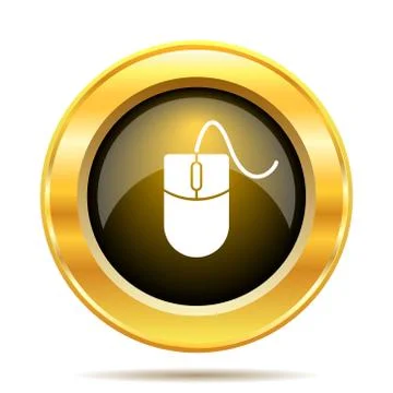 Mouse  icon. internet button on white background.. Stock Illustration