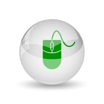 Mouse  icon. Internet button on white background.. Stock Illustration