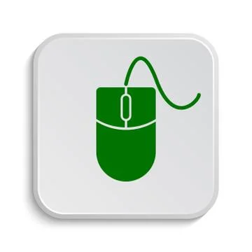 Mouse  icon. Internet button on white background.. Stock Illustration