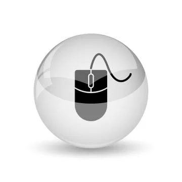 Mouse  icon. Internet button on white background. Stock Illustration