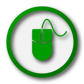 Mouse  icon. Internet button on white background.. Stock Illustration