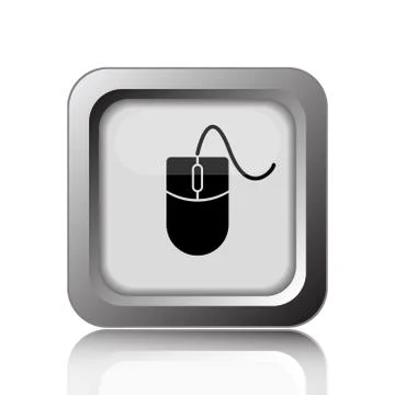 Mouse  icon. Internet button on white background.. Stock Illustration
