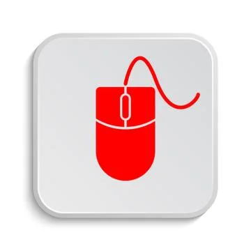 Mouse  icon. Internet button on white background.. Stock Illustration