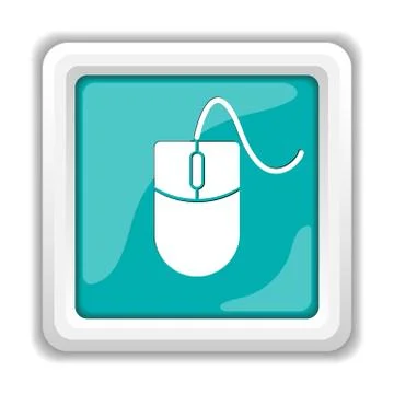Mouse  icon. Internet button on white background.. Stock Illustration
