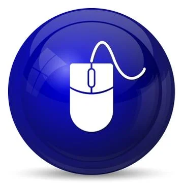 Mouse  icon. Internet button on white background.. Stock Illustration