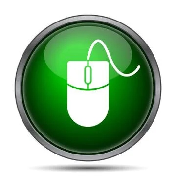 Mouse  icon. Internet button on white background.. Stock Illustration