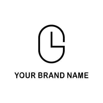 Mouse icon logo Stock Illustration