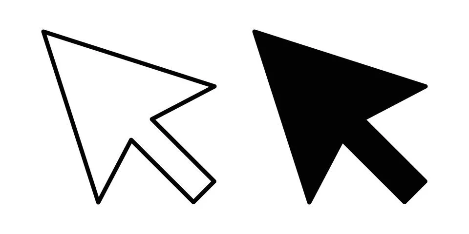 Mouse icon or illustration vector symbols 스톡 일러스트
