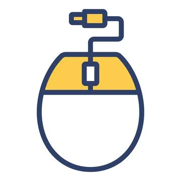 Mouse Icon. User interface Vector Illustration, As a Simple Vector Sign and.. Stock Illustration