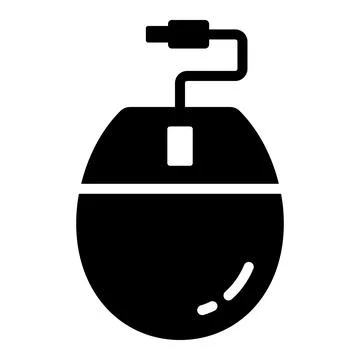 Mouse Icon. User interface Vector Illustration, As a Simple Vector Sign and.. Stock Illustration