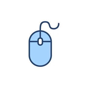 Mouse icon vector. click sign and symbol. pointer icon vector. 스톡 일러스트