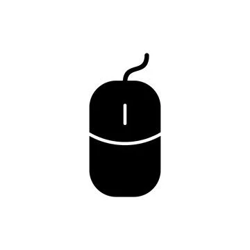 Mouse icon vector. click sign and symbol. pointer icon vector. イラスト素材