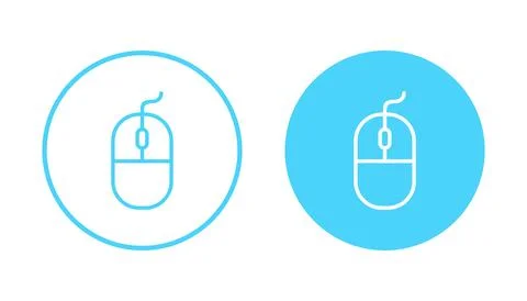 Mouse icon vector. click sign and symbol. pointer icon vector. イラスト素材