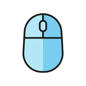 Mouse icon vector design templates simple and modern Stock Illustration