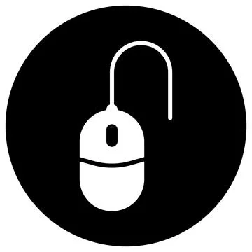 Mouse icon vector イラスト素材