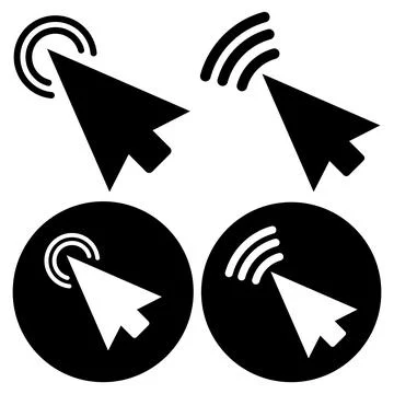 Mouse icon vector イラスト素材