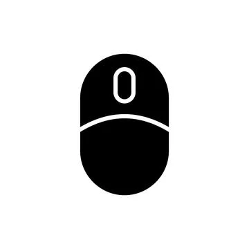 Mouse icon vector illustration. click sign and symbol. pointer icon vector. Stock Illustration