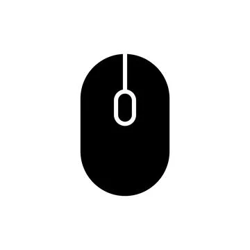 Mouse icon vector illustration. click sign and symbol. pointer icon vector. Illustrazione stock